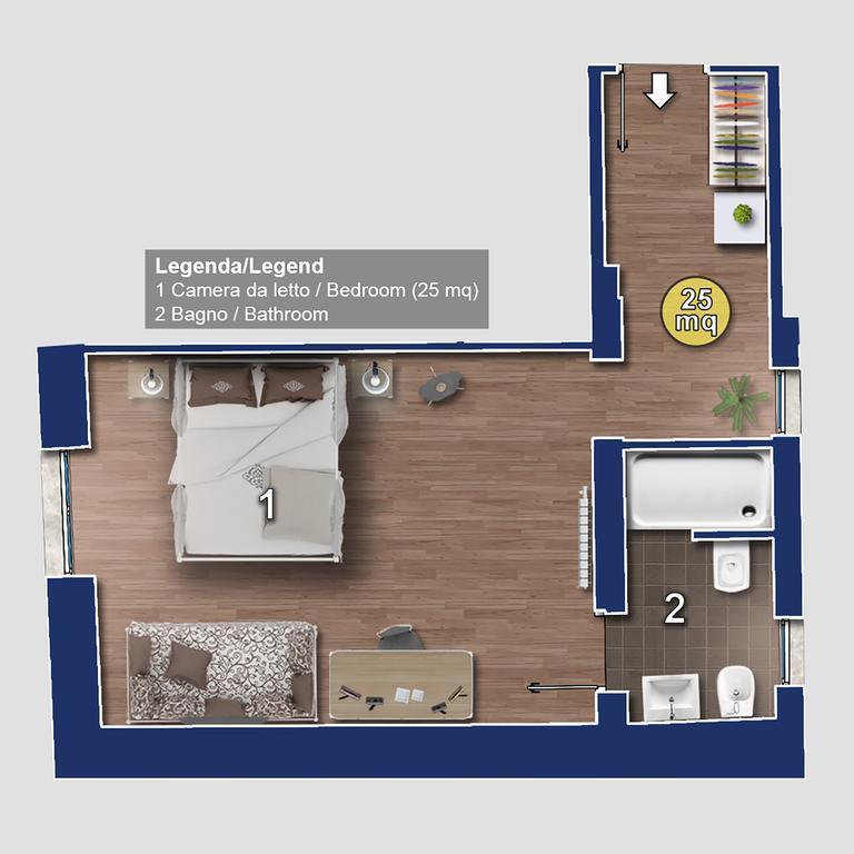 Popolo & Flaminio Rooms Рим Екстер'єр фото