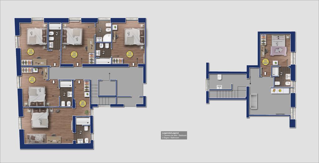Popolo & Flaminio Rooms Рим Екстер'єр фото